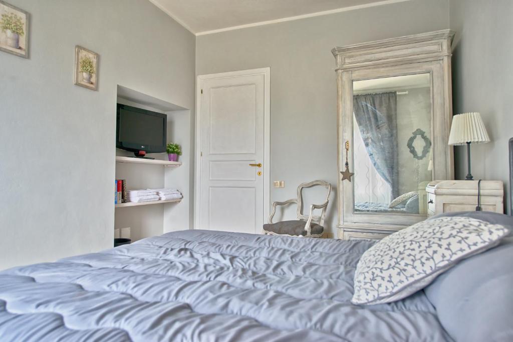 Postel nebo postele na pokoji v ubytování B&B Treinin