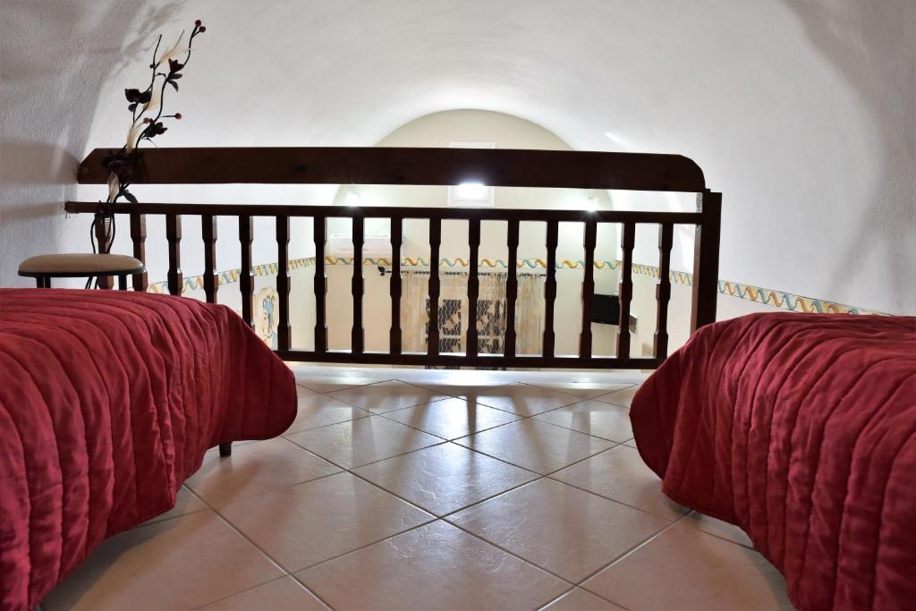 Posezení v ubytování Kafouros Hotel