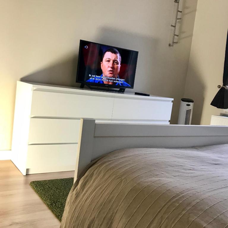 TV a/nebo společenská místnost v ubytování De Reep