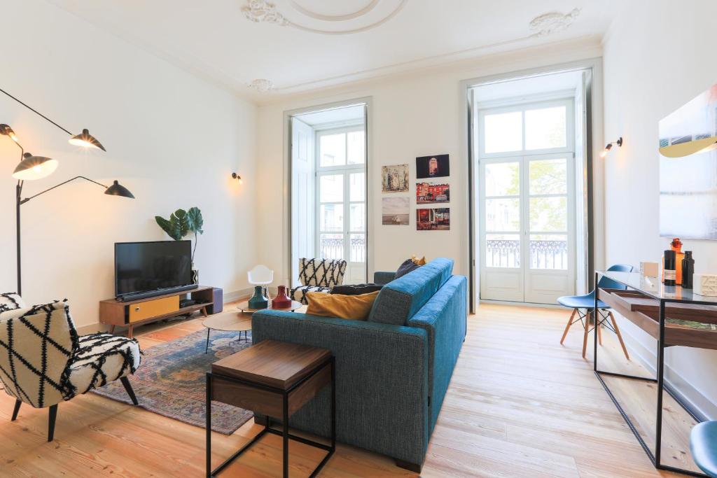 Bacalhoeiros 99 - Beautiful and bright Apartment @ Baixa, Chiado - Квартира с двумя спальнями