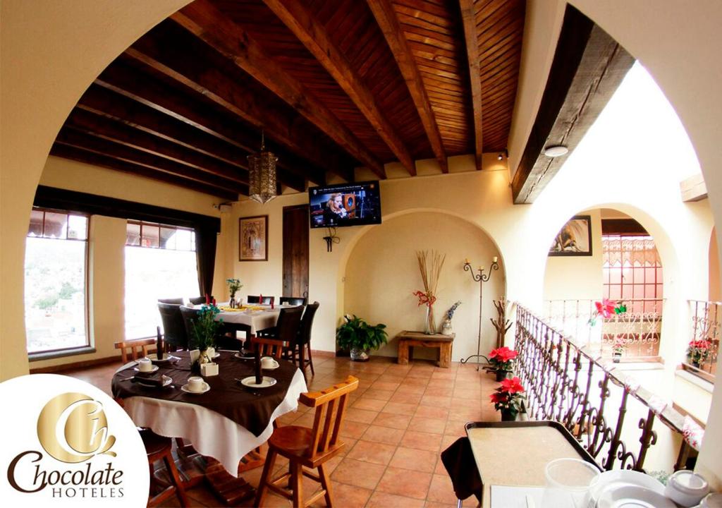 Posezení v ubytování Hotel Chocolate Suites