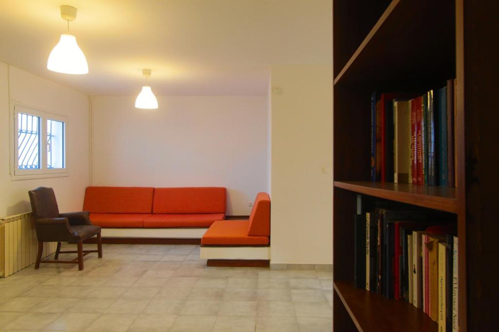 Posezení v ubytování Villa Dora