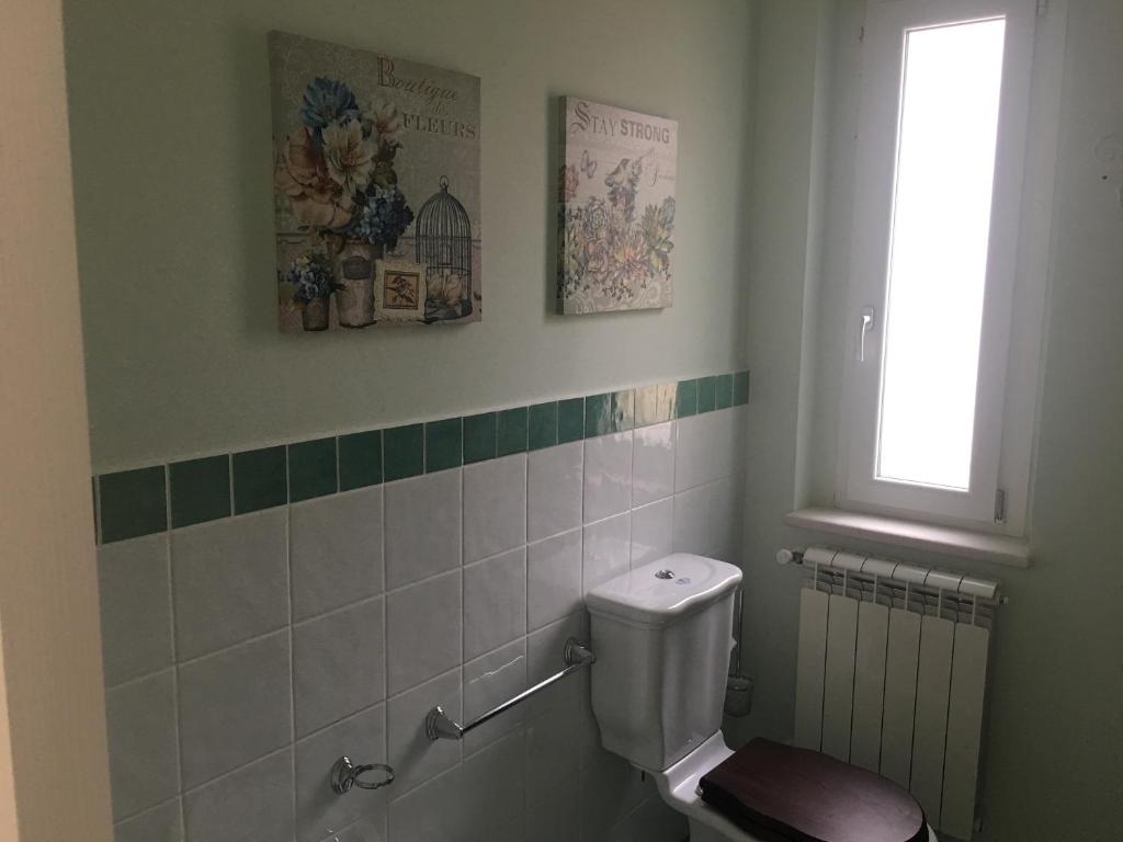 Koupelna v ubytování La Bouganville