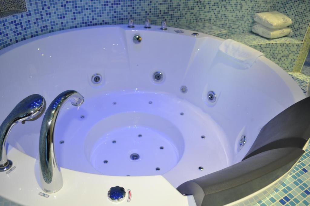 Koupelna v ubytování Hotel Motel 2