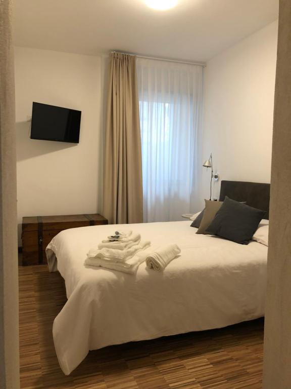 Кровать или кровати в номере B&B Mare di Fuori