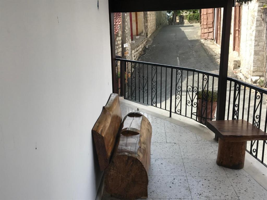Balkón nebo terasa v ubytování Xenios Guesthouse