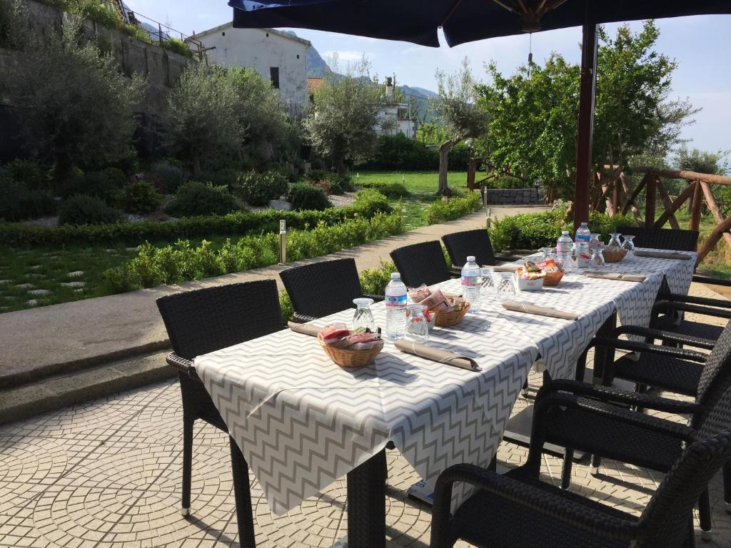 Zahrada ubytování B&B Fior Tramonti