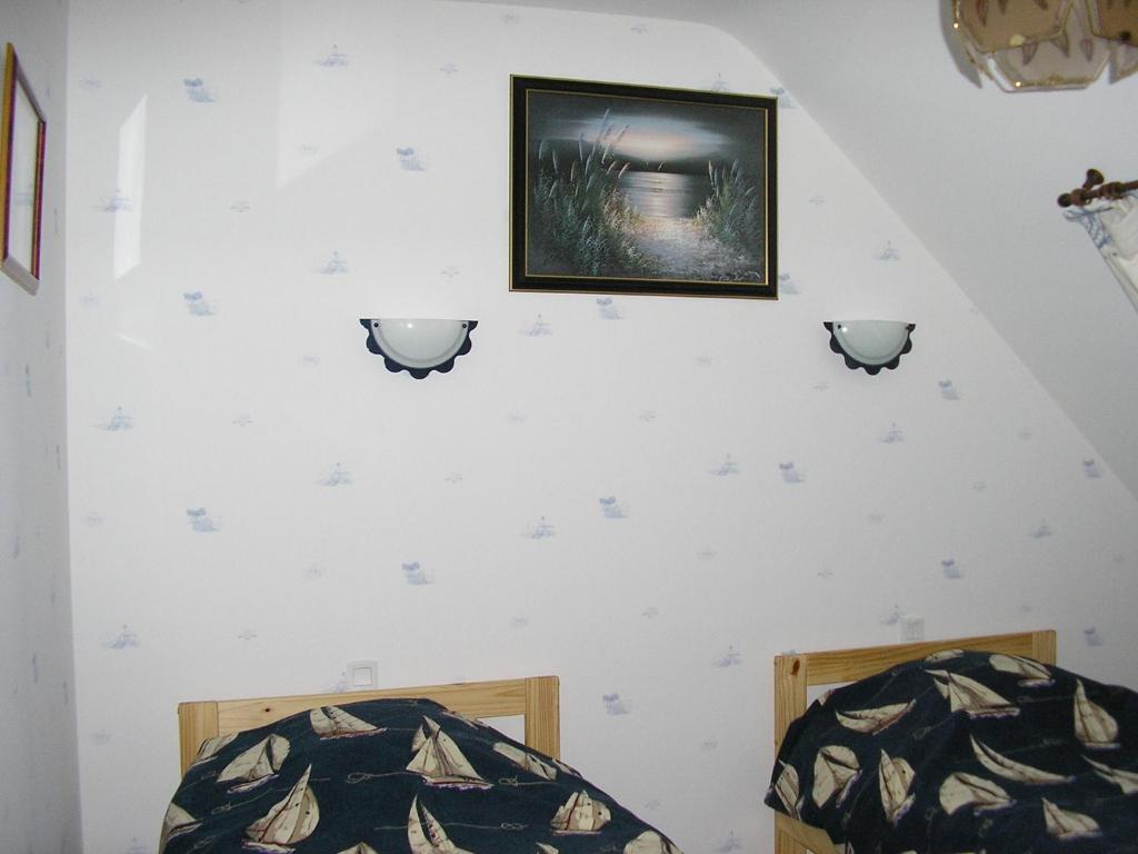 Postel nebo postele na pokoji v ubytování Mon Rêve