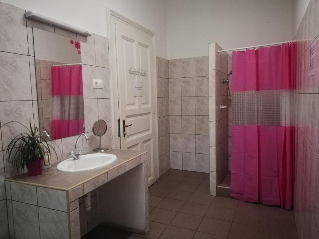Kúpeľňa v ubytovaní Budapest Party Hostel at Udvarom