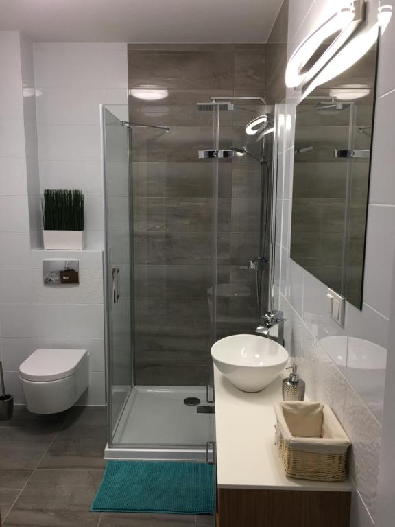 Kúpeľňa v ubytovaní Studio 33 z Ogrodem