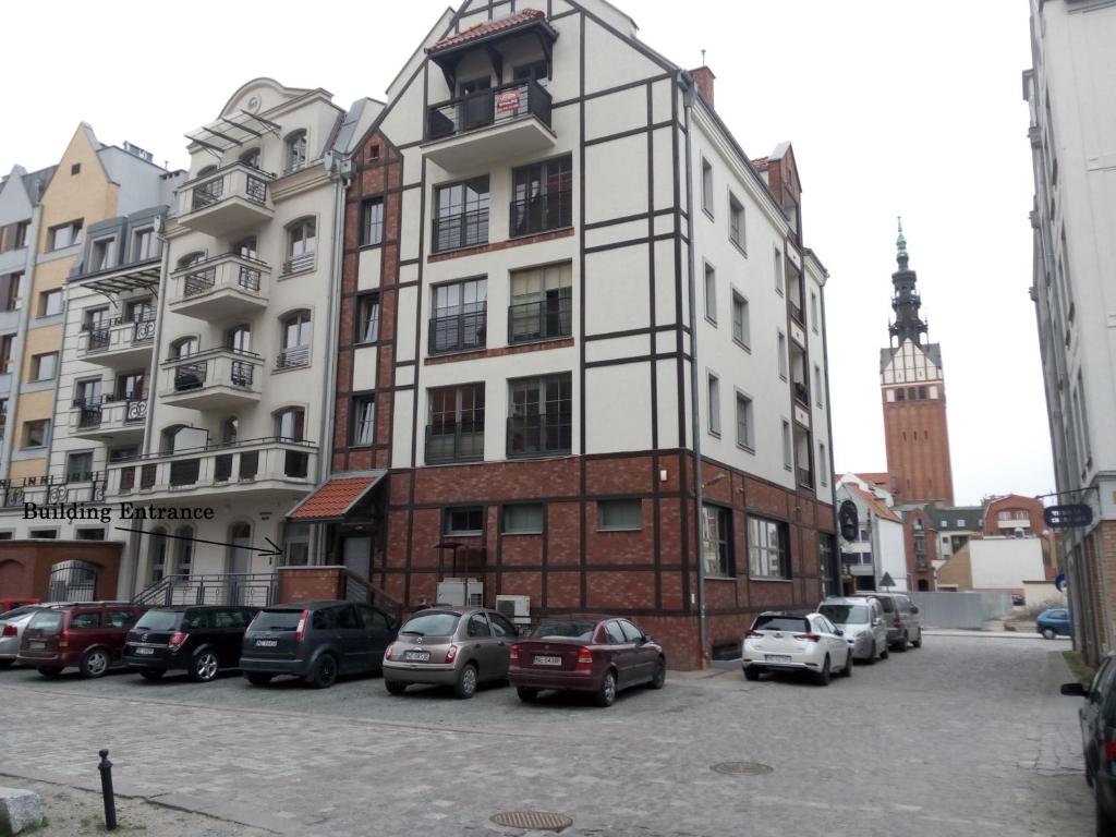 Budova, v ktorej sa apartmán nachádza