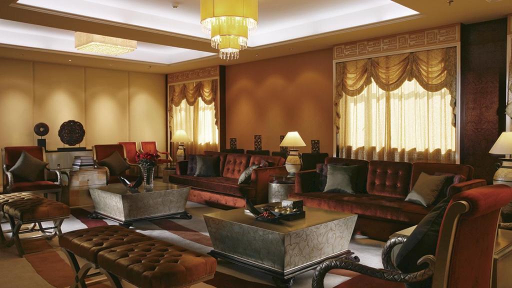 Posezení v ubytování Dunhuang Hotel