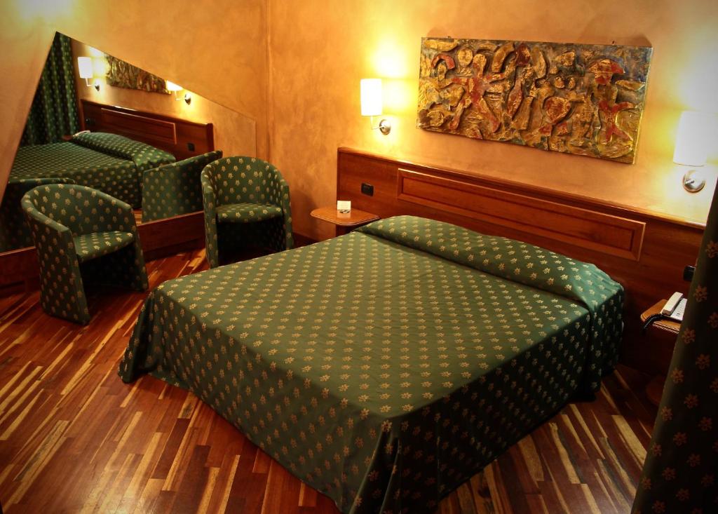 Postel nebo postele na pokoji v ubytování Hotel Air Bag