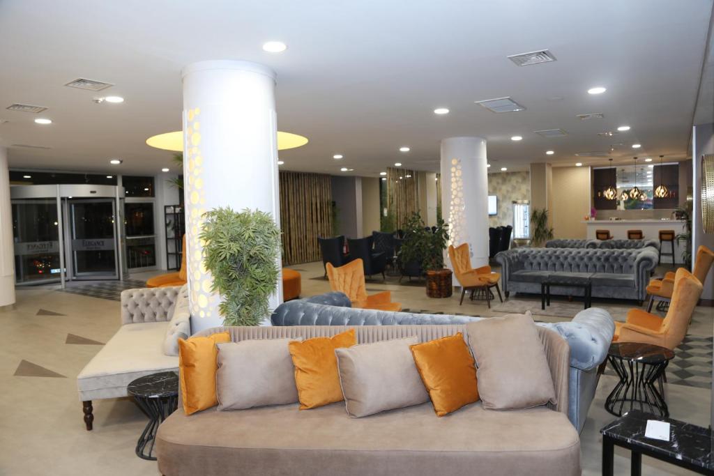 Posezení v ubytování Elegance Resort Hotel & SPA Wellness-Aqua