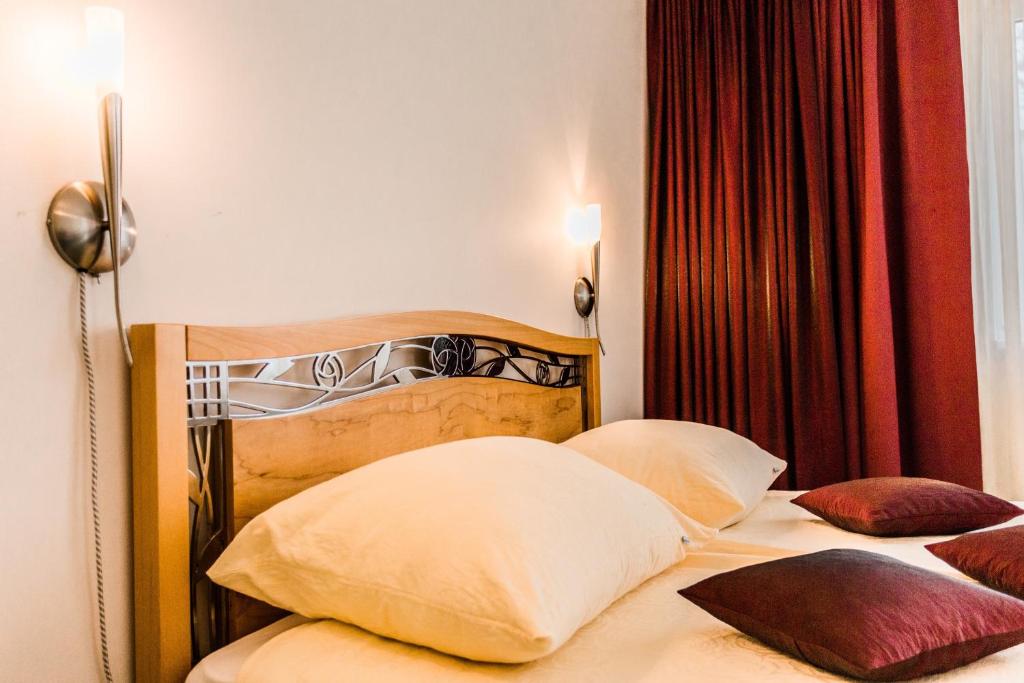 Postel nebo postele na pokoji v ubytování Hotel SET