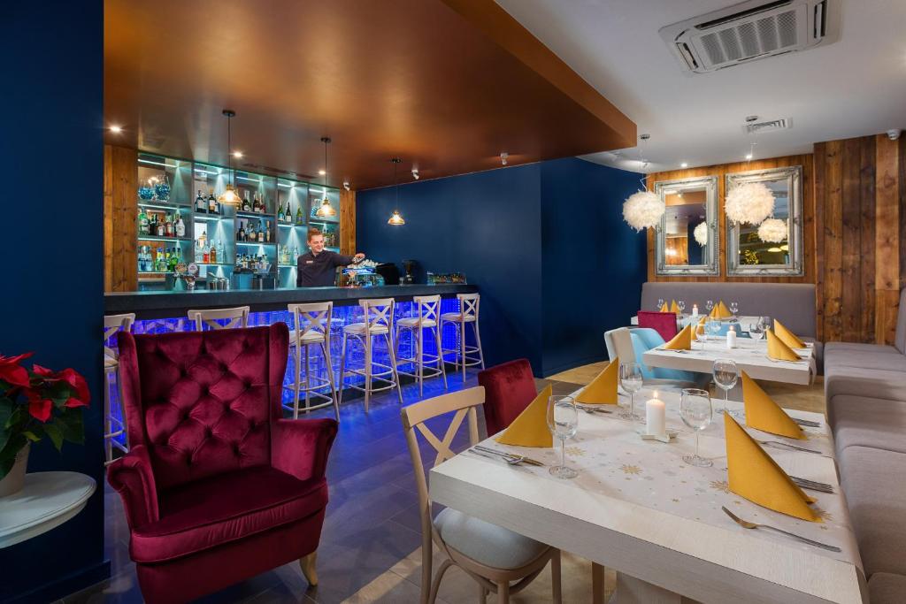 Nápoje v ubytování Hotel Szafir