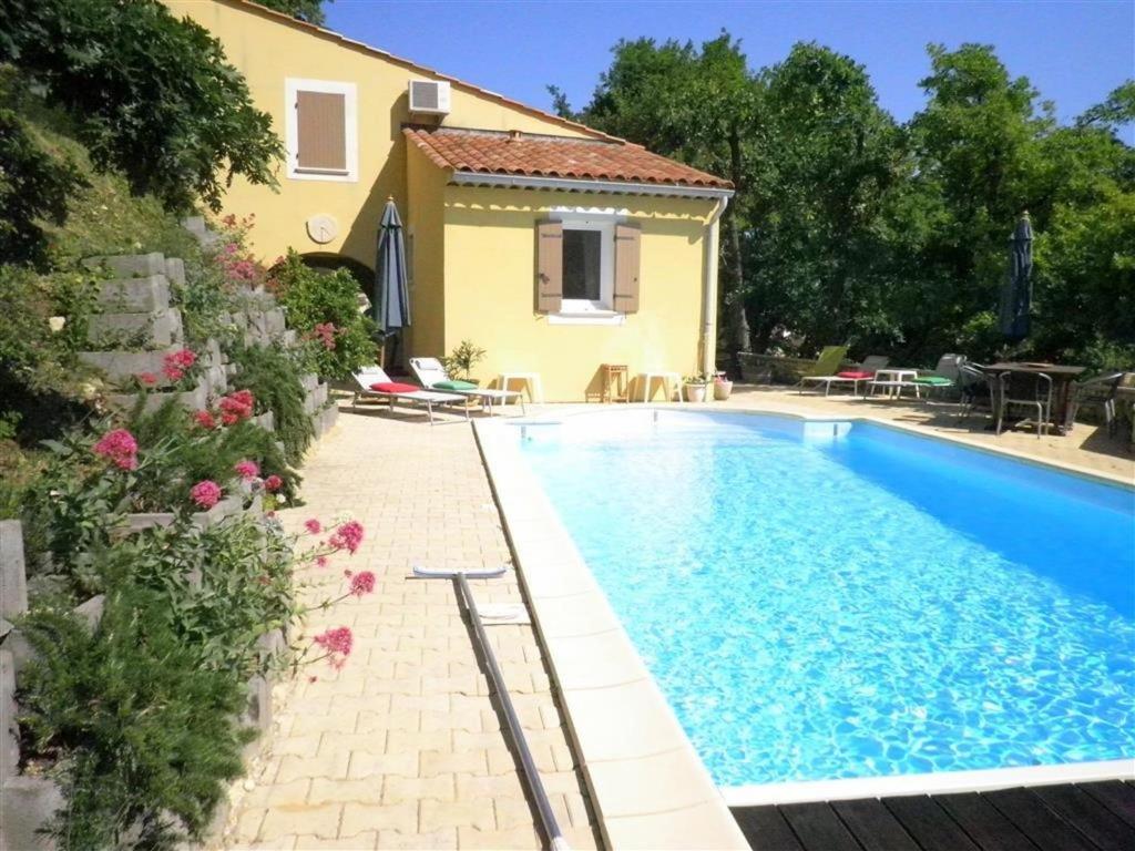 Πισίνα στο ή κοντά στο Villa with private pool and panoramic view