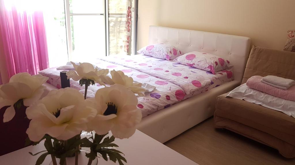 Postel nebo postele na pokoji v ubytování Lux Apartment Vidovic
