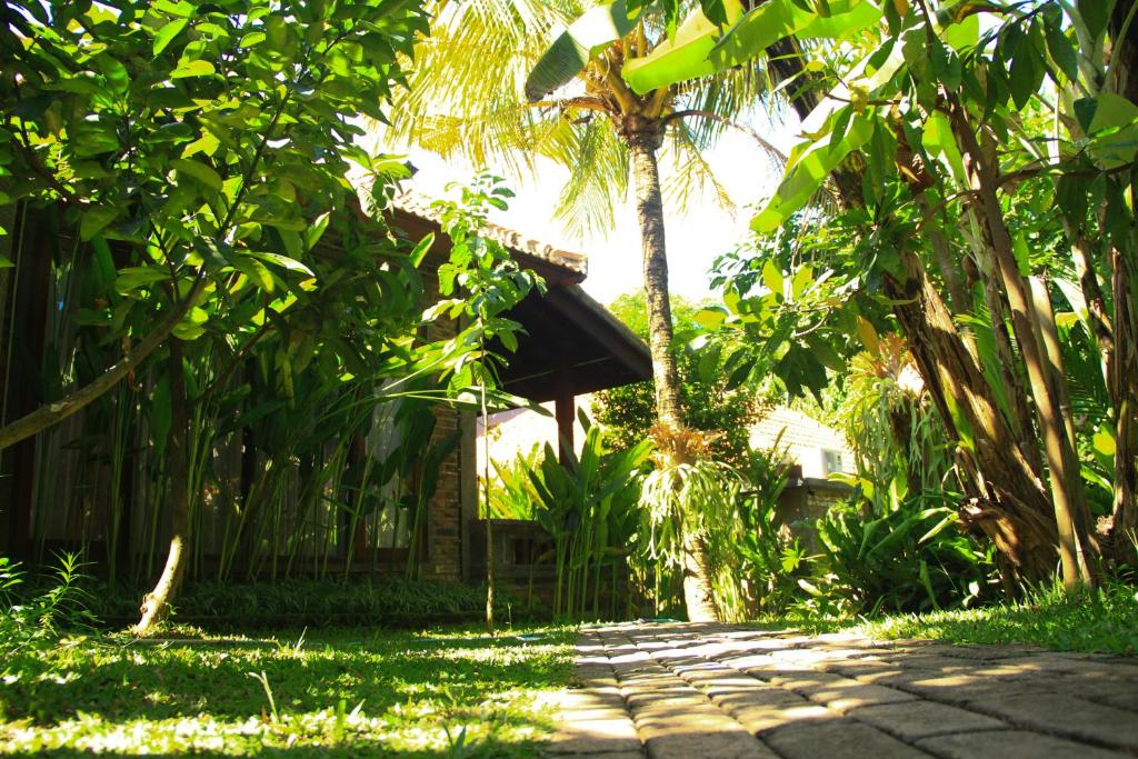 Zahrada ubytování Ary House Ubud