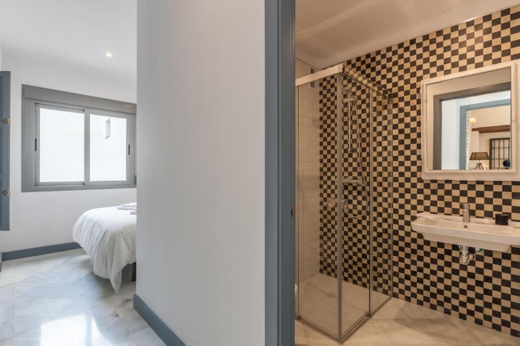 Koupelna v ubytování Casas de Sevilla - Apartamentos Tintes12