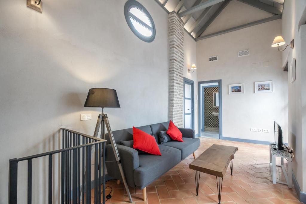 Posezení v ubytování Casas de Sevilla - Apartamentos Tintes12