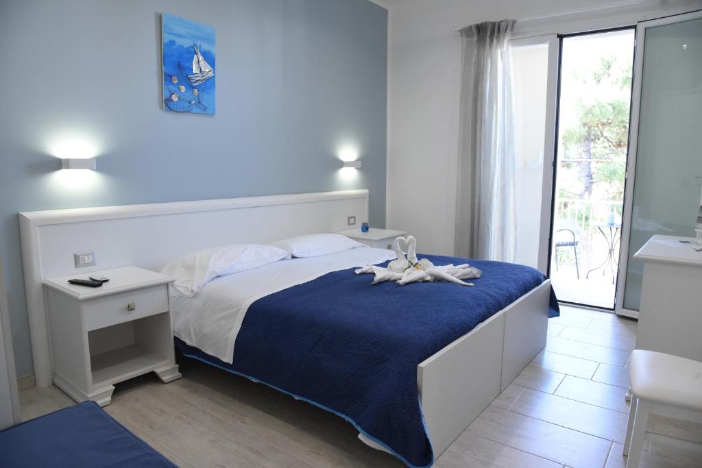 Postel nebo postele na pokoji v ubytování B&b VICTORIA