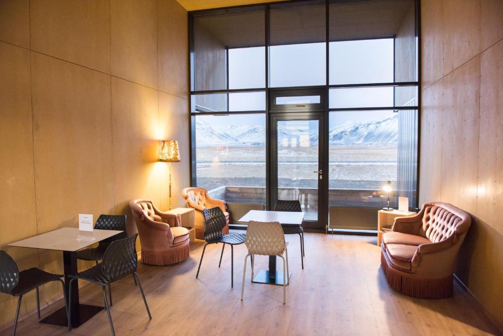 Posezení v ubytování Lilja Guesthouse