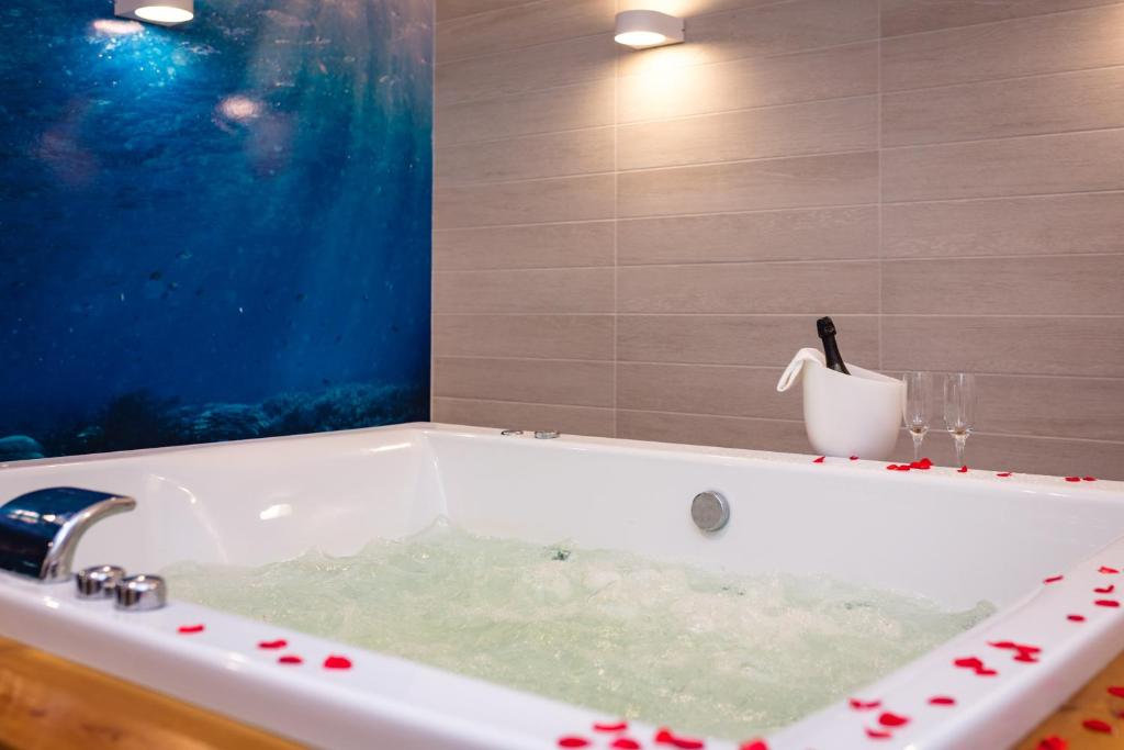 Kúpeľňa v ubytovaní Luxury Villa Karla
