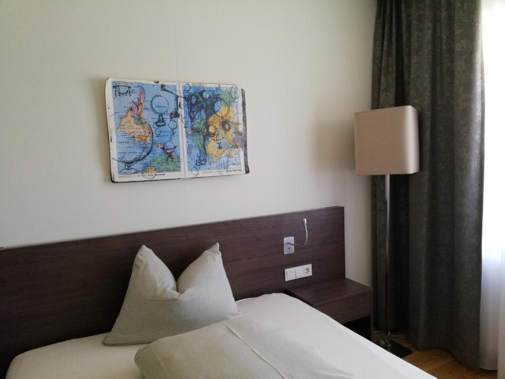 Postel nebo postele na pokoji v ubytování Jägermayrhof