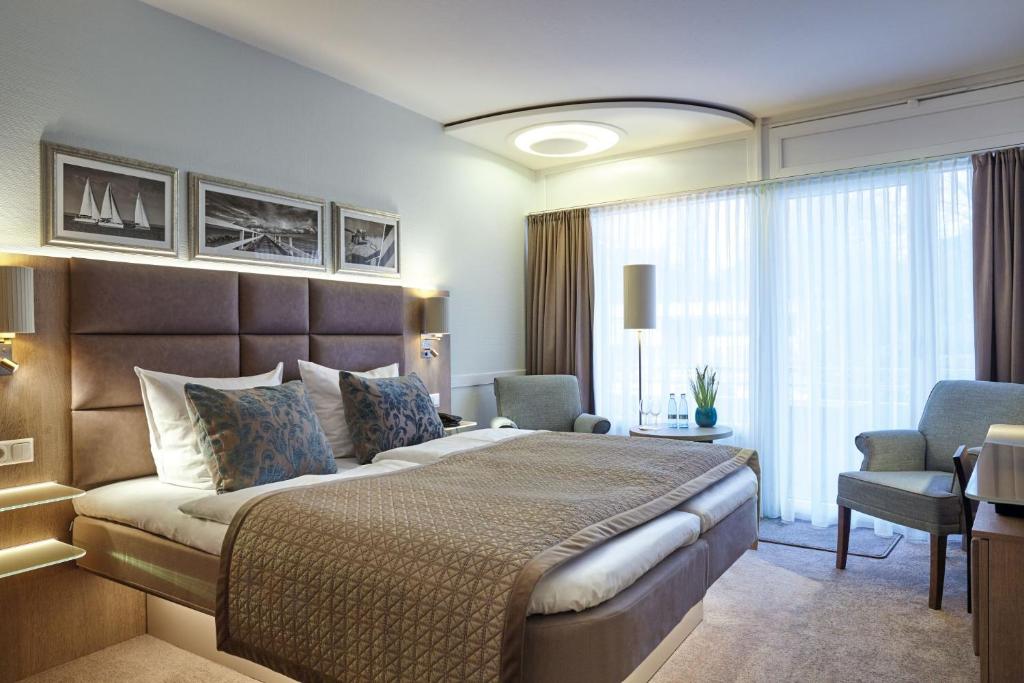 Posezení v ubytování Hotel Strandidyll