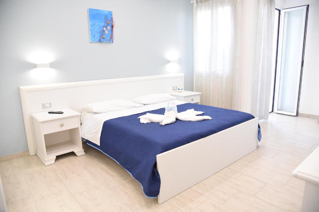 Postel nebo postele na pokoji v ubytování B&b VICTORIA
