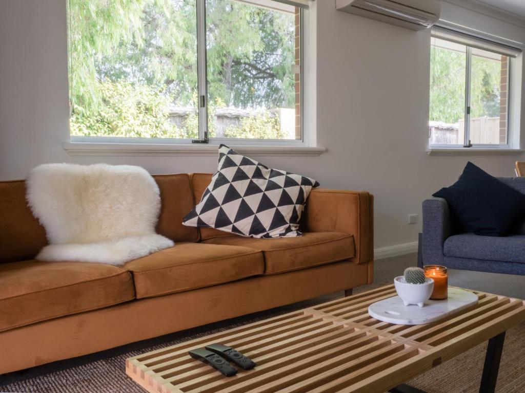 Posezení v ubytování FortyOne - Oceanside Retreat Busselton