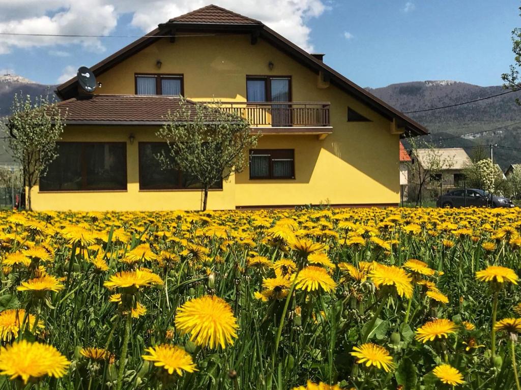 Nespecifikovaný výhled na hory nebo výhled na hory při pohledu z apartmánu
