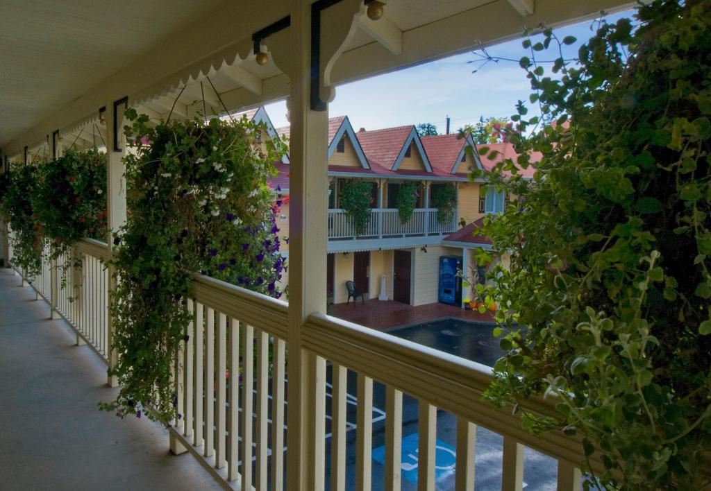 Balkón nebo terasa v ubytování Silverton Inn & Suites