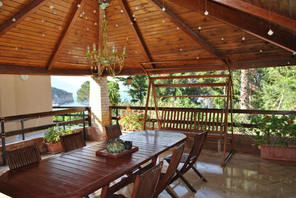 Balkón alebo terasa v ubytovaní Scopello Dream House