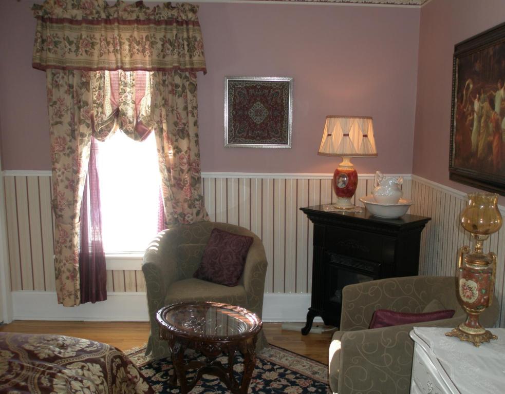 Posezení v ubytování Ô Bois Dormant B&B