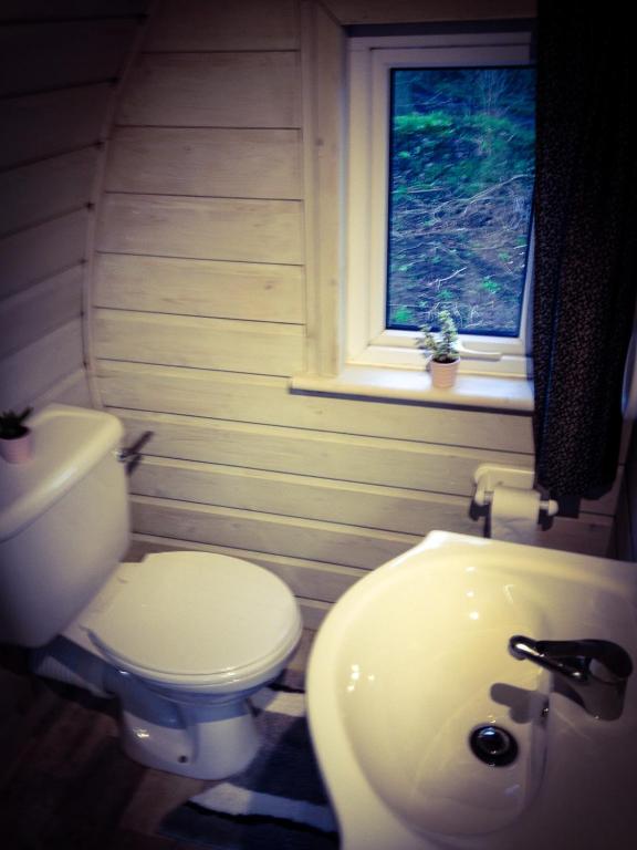 Koupelna v ubytování Carrigeen Glamping
