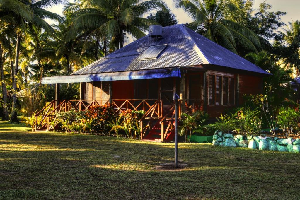 Zahrada ubytování Club Fiji Resort