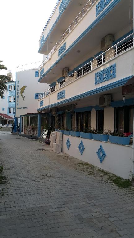 Budova, kde se aparthotel nachází