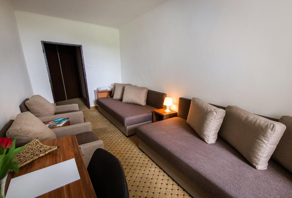 Posezení v ubytování Hotel Merkur