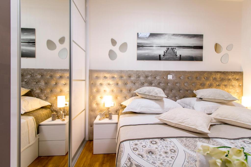 Posteľ alebo postele v izbe v ubytovaní Luxury Apartment Sweet Dreams