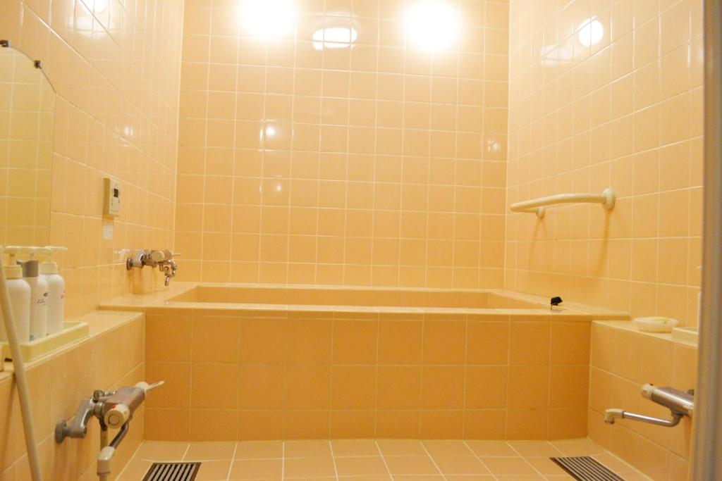Koupelna v ubytování Ryokan Matsumuraya
