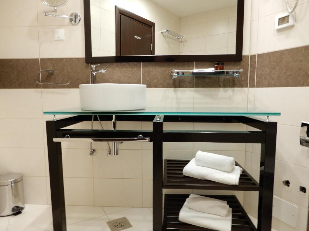 Kúpeľňa v ubytovaní Hotel Diplomat