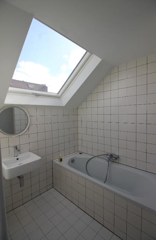 Koupelna v ubytování Canopée guesthouse