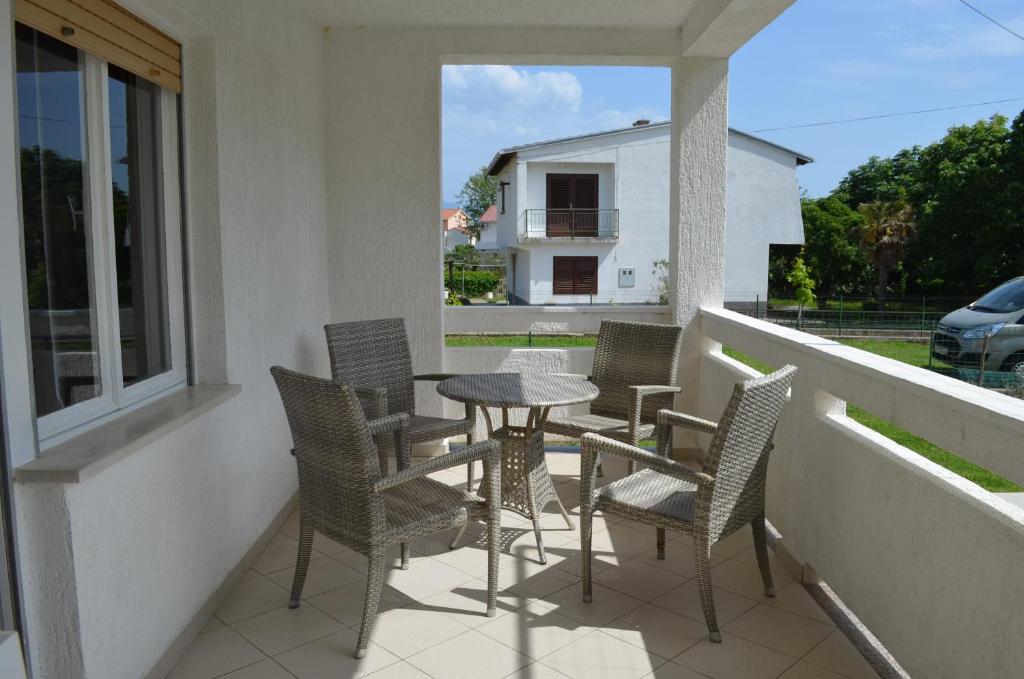 Balkón nebo terasa v ubytování Apartments Antonio