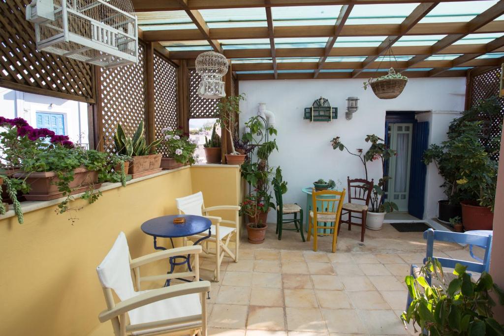 Posezení v ubytování Nostos Hotel
