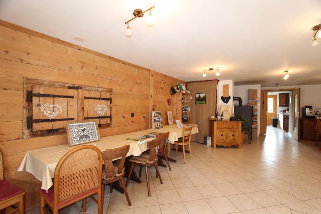Restaurace v ubytování B&B Le Berceau