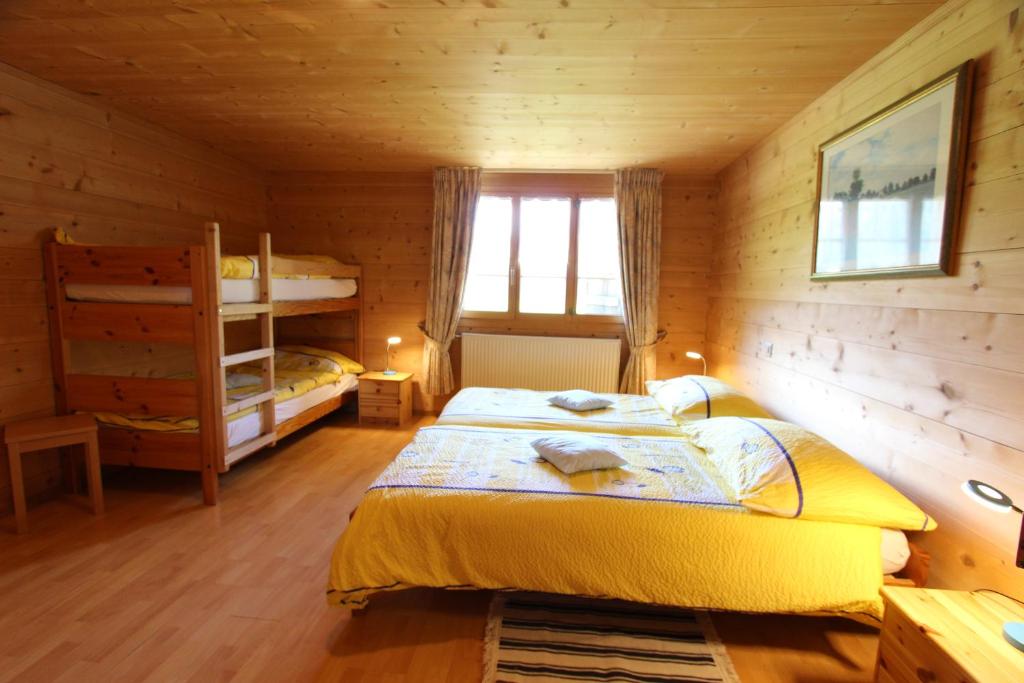 Postel nebo postele na pokoji v ubytování B&B Le Berceau