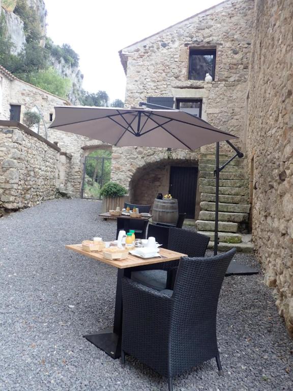 Patio nebo venkovní prostory v ubytování Le Silex - Adult Only