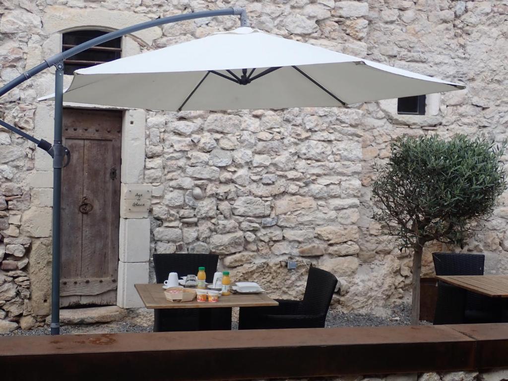 Patio nebo venkovní prostory v ubytování Le Silex - Adult Only